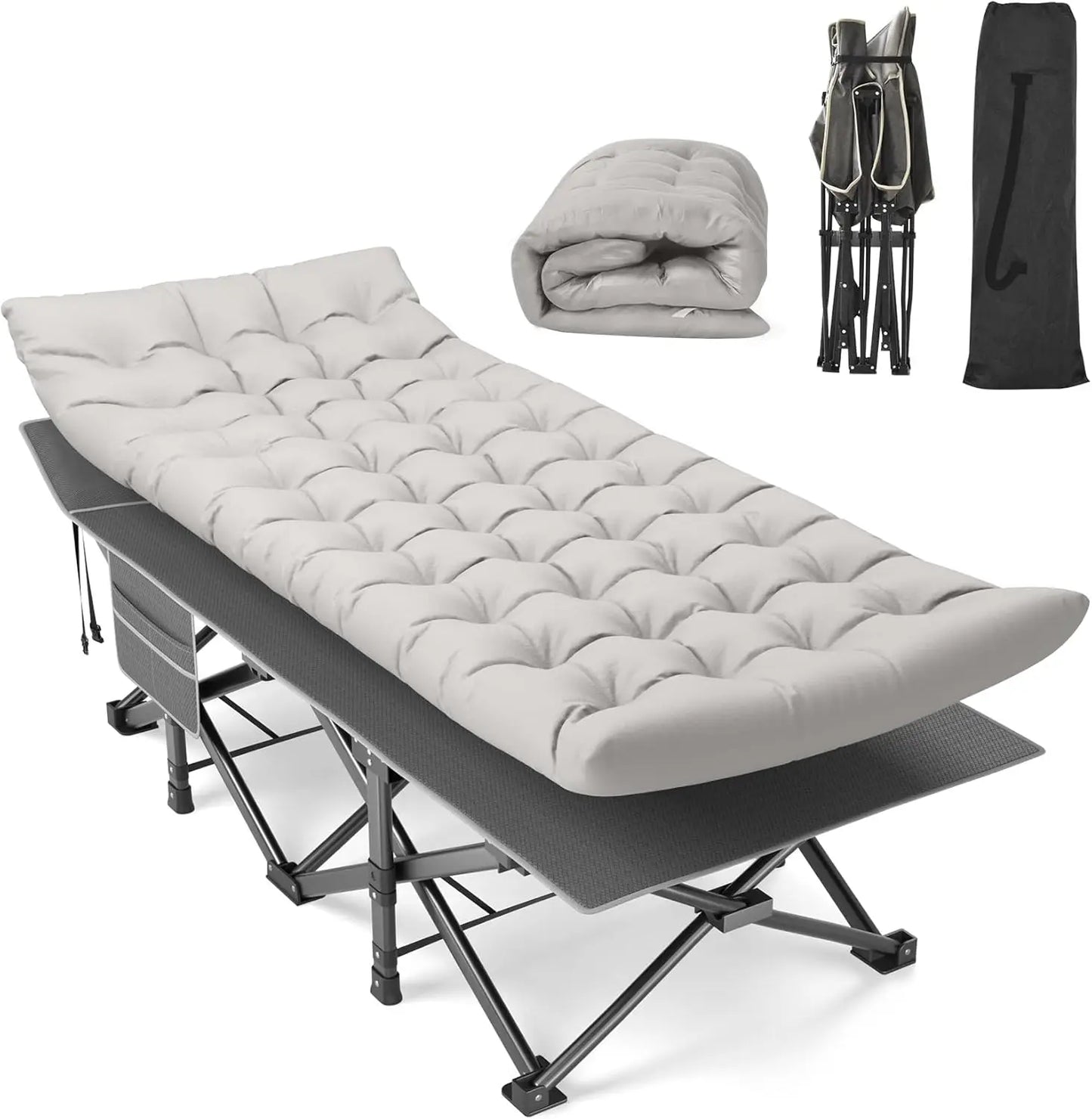 Camping Cot, 32In XXL Folding Camping Cot