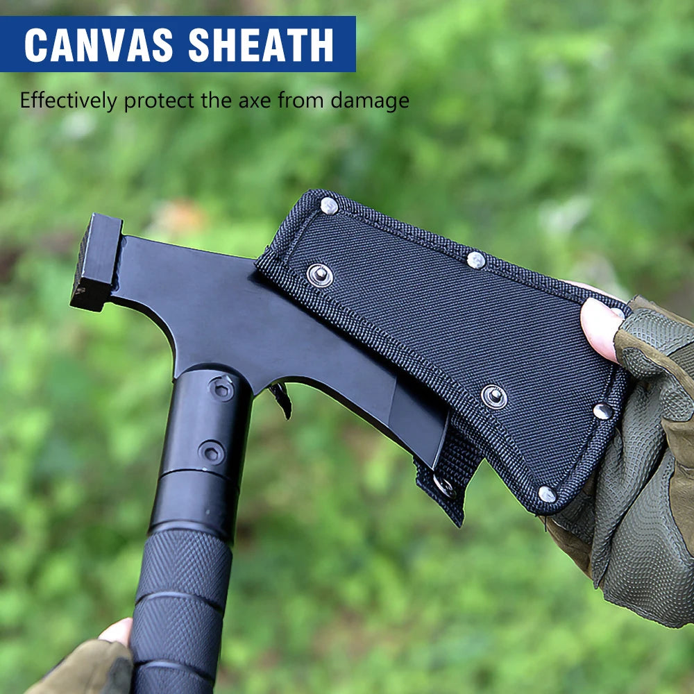 Tactical Axe Tomahawk Stainless Steel Blade Outdoor Hunting Camping Survival Axes