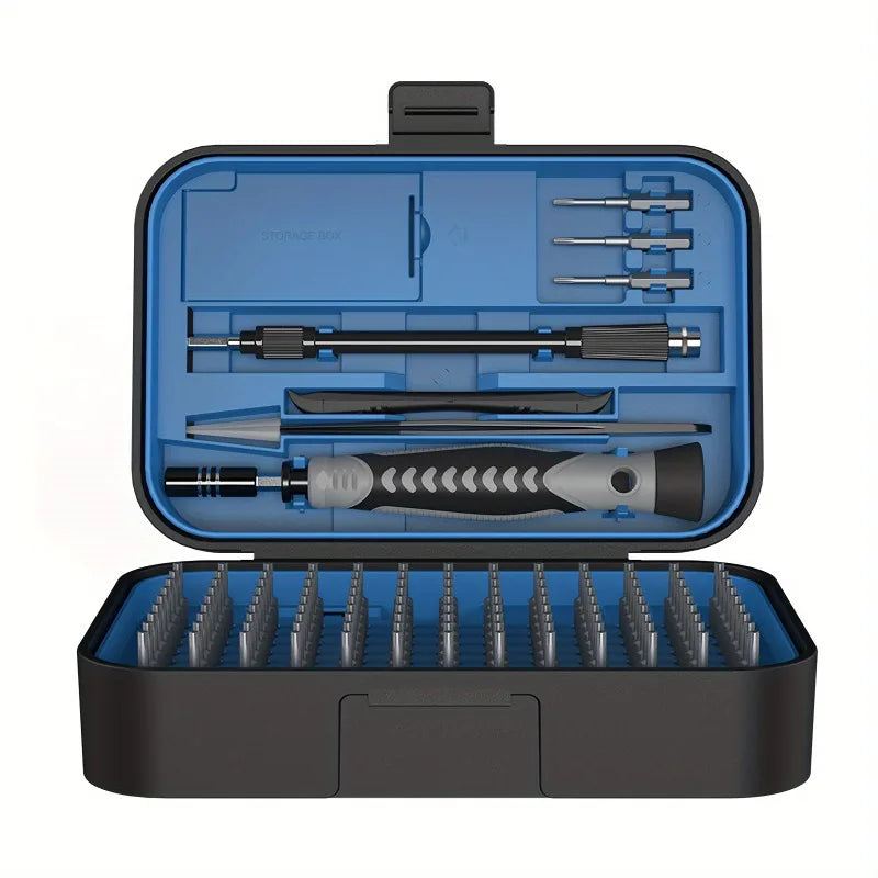 130-in-1 Multi-Bit Screwdriver Set with Magnetic Bits