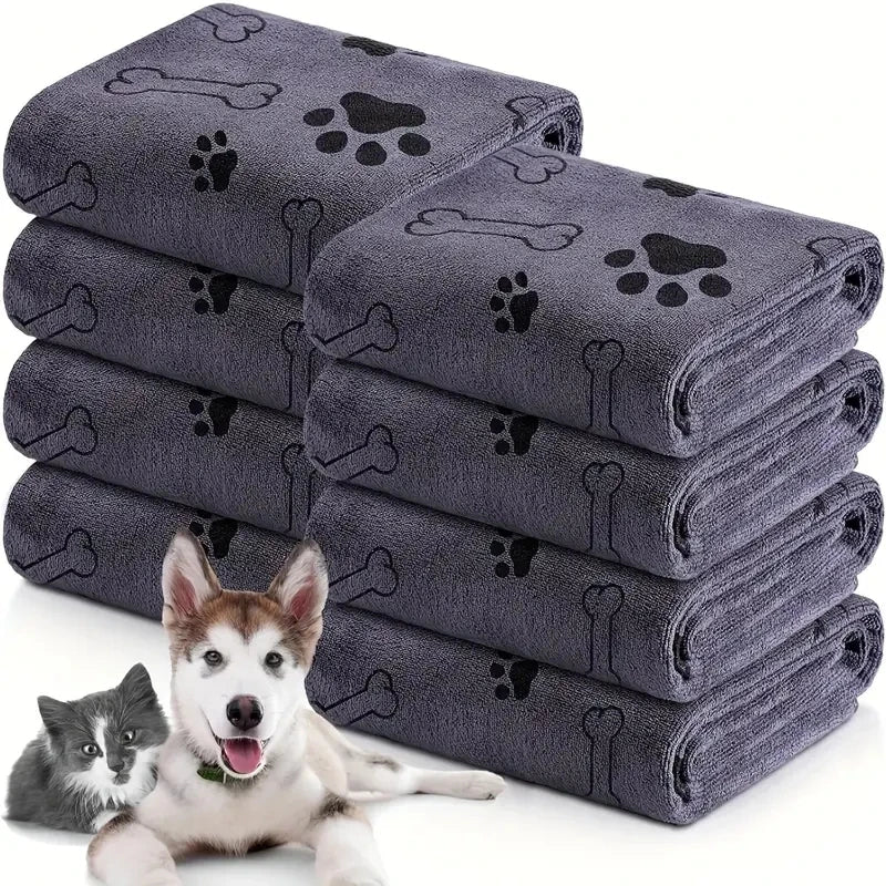 2PCS Soft Microfiber Dog Towels – Quick-Dry & Absorbent Pet Bath Towels
2PCS Soft Microfiber Dog Towels – Quick-Dry & Absorbent Pet Bath Towels
