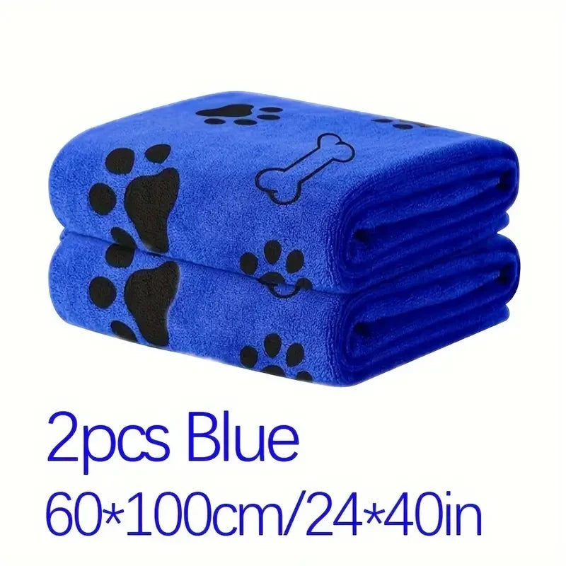 2PCS Soft Microfiber Dog Towels – Quick-Dry & Absorbent Pet Bath Towels
2PCS Soft Microfiber Dog Towels – Quick-Dry & Absorbent Pet Bath Towels