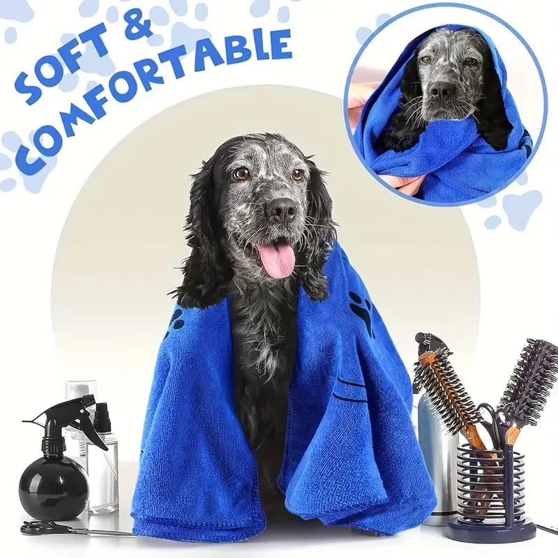 2PCS Soft Microfiber Dog Towels – Quick-Dry & Absorbent Pet Bath Towels
2PCS Soft Microfiber Dog Towels – Quick-Dry & Absorbent Pet Bath Towels