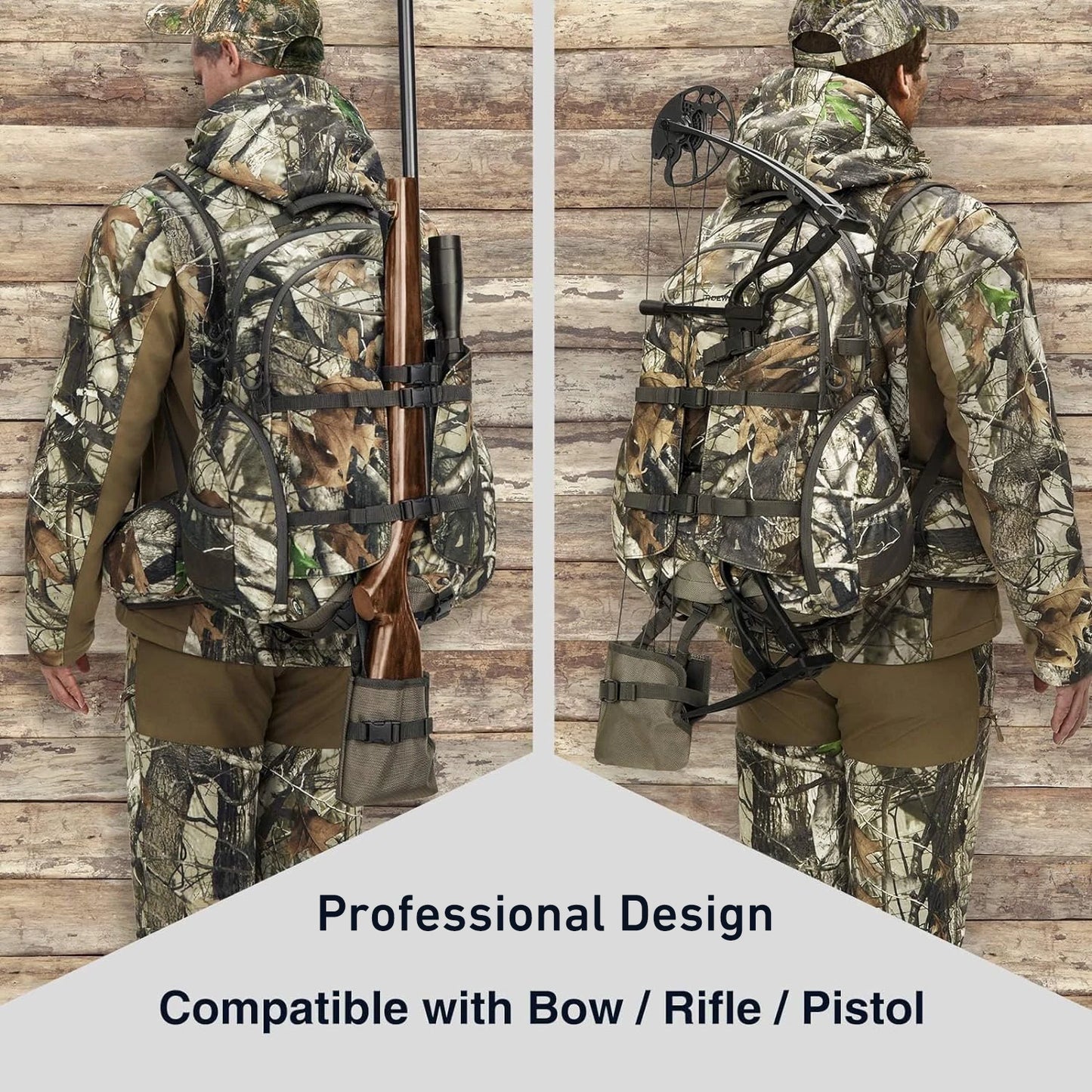 35L Hunting Backpack Camo Hunting Pack