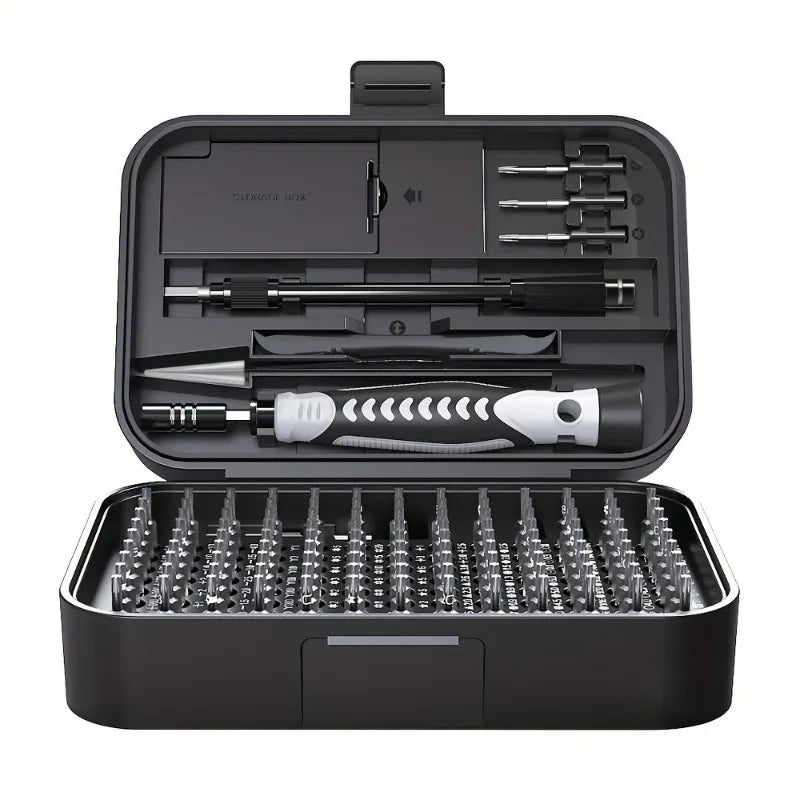 130-in-1 Multi-Bit Screwdriver Set with Magnetic Bits