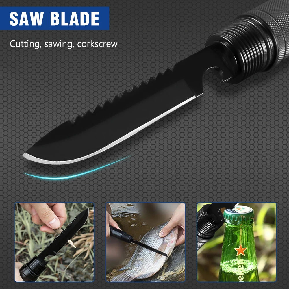 Tactical Axe Tomahawk Stainless Steel Blade Outdoor Hunting Camping Survival Axes