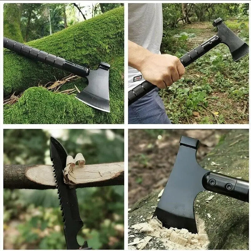 Foldable Tactical Axe Multi Tool Kit Emergency Gear