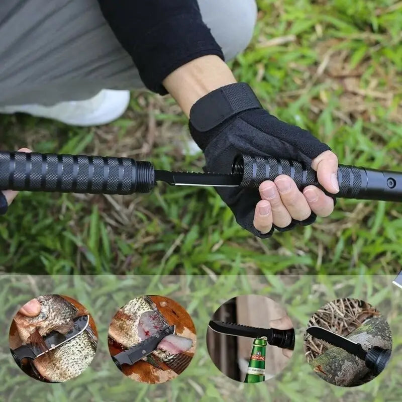Foldable Tactical Axe Multi Tool Kit Emergency Gear