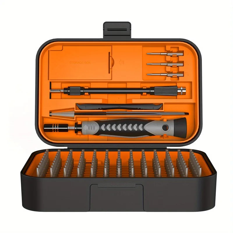 130-in-1 Multi-Bit Screwdriver Set with Magnetic Bits