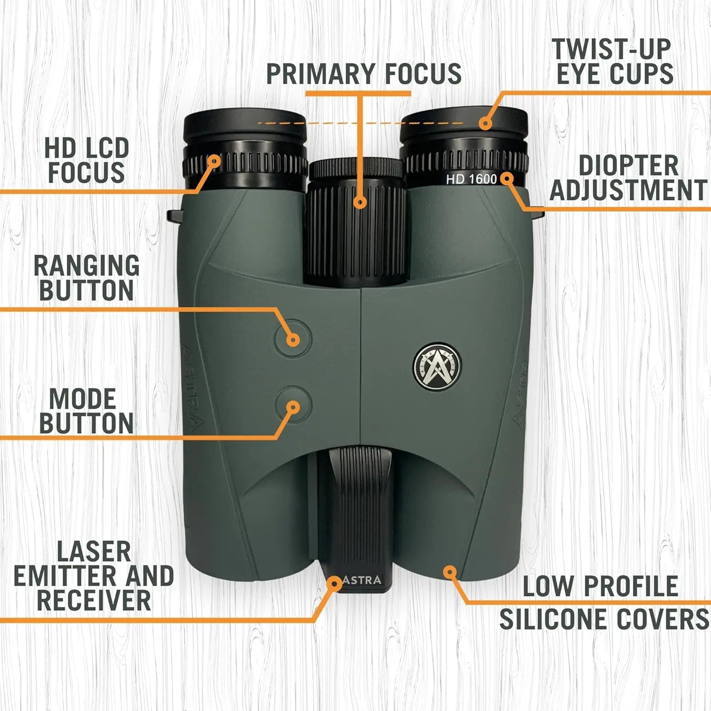 1760 Yard Laser Rangefinder
