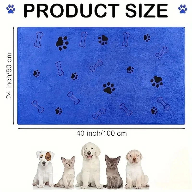 2PCS Soft Microfiber Dog Towels – Quick-Dry & Absorbent Pet Bath Towels
2PCS Soft Microfiber Dog Towels – Quick-Dry & Absorbent Pet Bath Towels