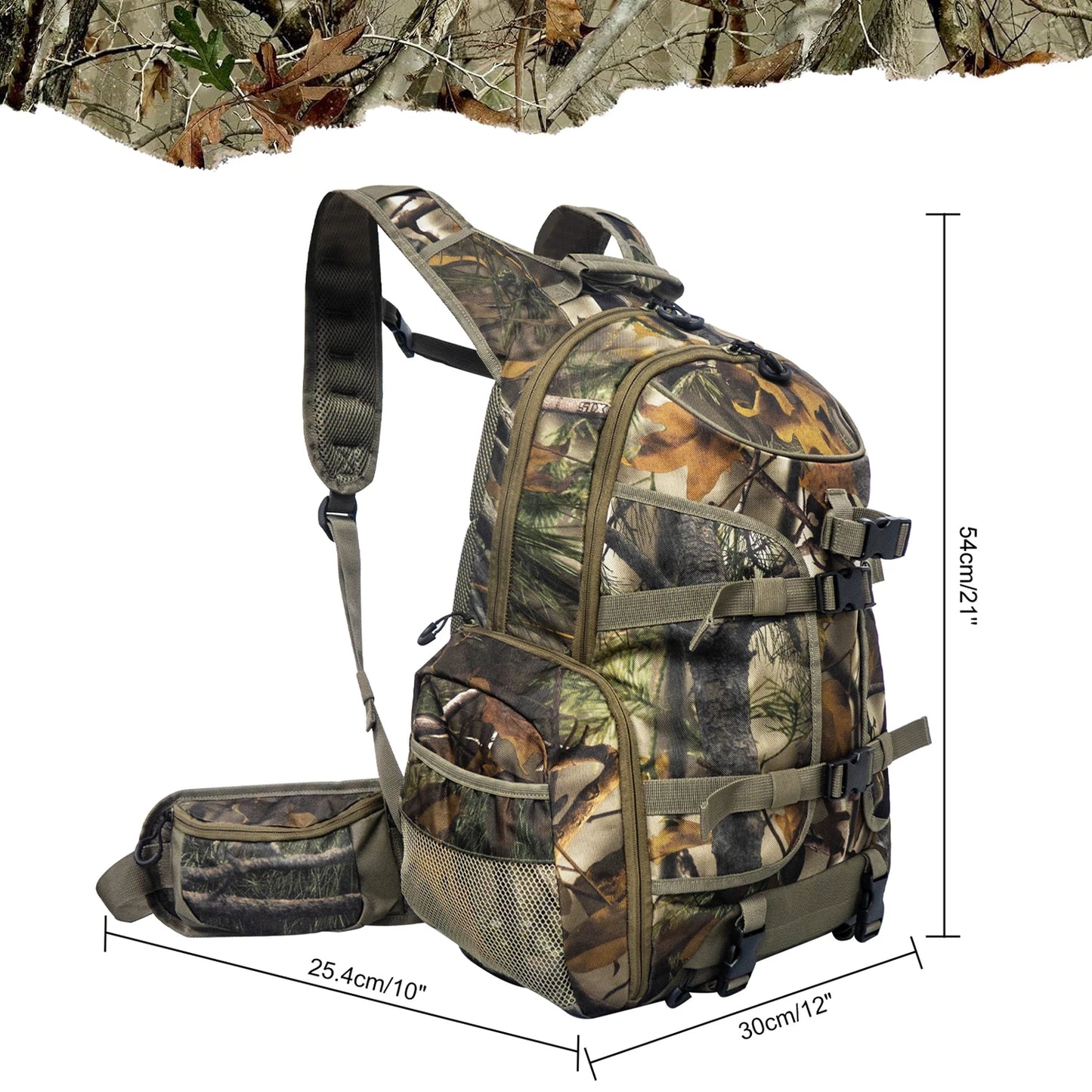 35L Hunting Backpack Camo Hunting Pack