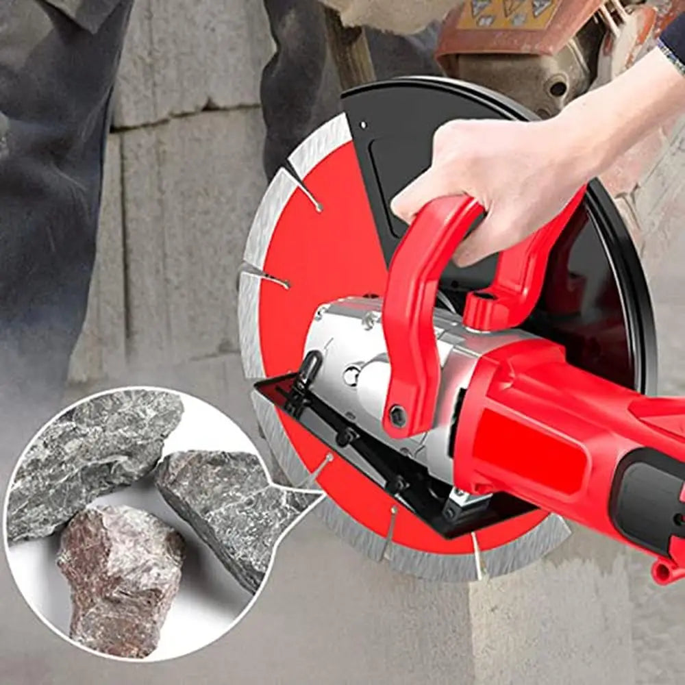 Electric Concrete Saw 14" 6800W Wet/Dry Circular Masonry Cutting Tool