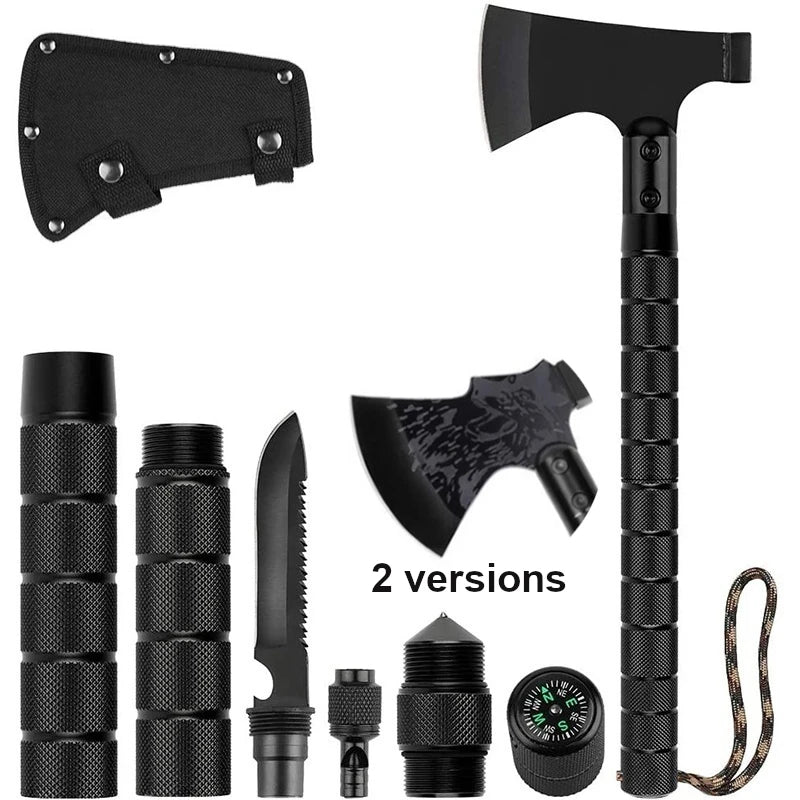 Foldable Tactical Axe Multi Tool Kit Emergency Gear